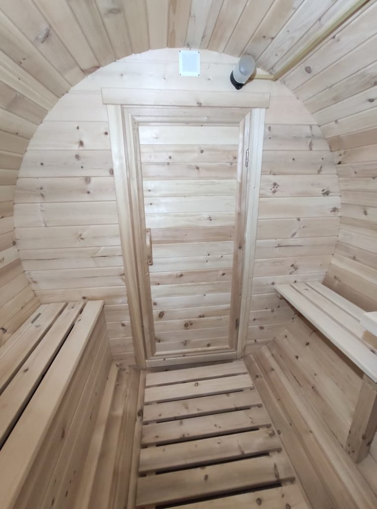 Баня-бочка 4м